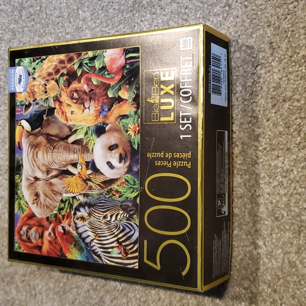 500 piece wild animals puzzle